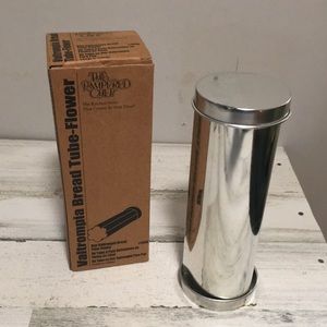 The Pampered chef Valtrompia bread tube-heart